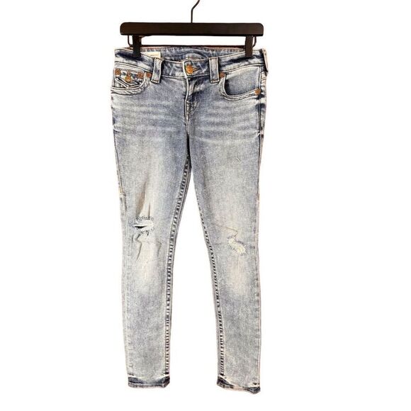 True Religion Stella Skinny Jeans Size 27 - Picture 1 of 12